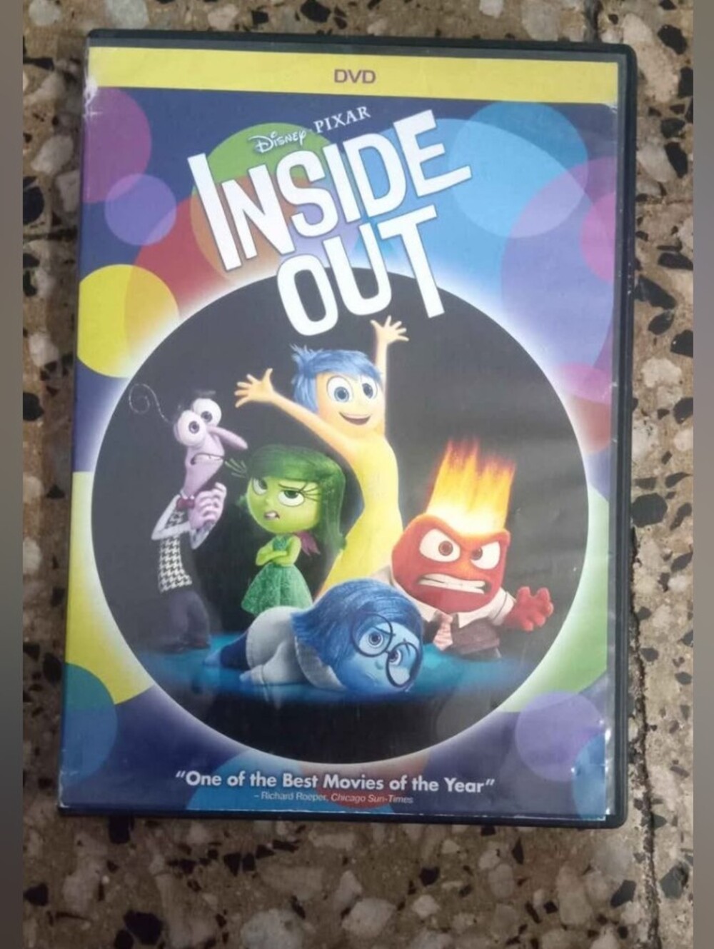 Inside Out DVD - Colorful Emotion Adventure